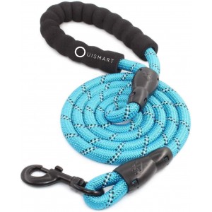 Laisse bleu pour Chien en Nylon Réglable Solide de Haute Qualité Ré...