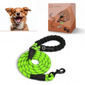Laisse vert pour Chien en Nylon Réglable Solide de Haute Qualité Ré...