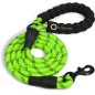 Laisse vert pour Chien en Nylon Réglable Solide de Haute Qualité Réfléchissant 1,5 m Corde Grands ou Moyens Chiens