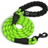 Laisse vert pour Chien en Nylon Réglable Solide de Haute Qualité Ré...