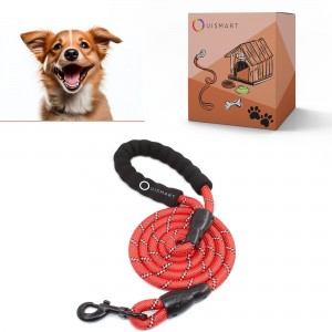 Laisse rouge pour Chien en Nylon Réglable Solide de Haute Qualité R...