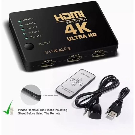 Adaptateur Câble 1080p DP DisplayPort Mâle vers HDMI Femelle Conver...