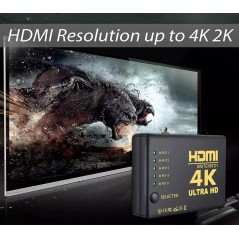 Adaptateur Câble 1080p DP DisplayPort Mâle vers HDMI Femelle Conver...