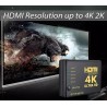 Adaptateur Câble 1080p DP DisplayPort Mâle vers HDMI Femelle Conver...