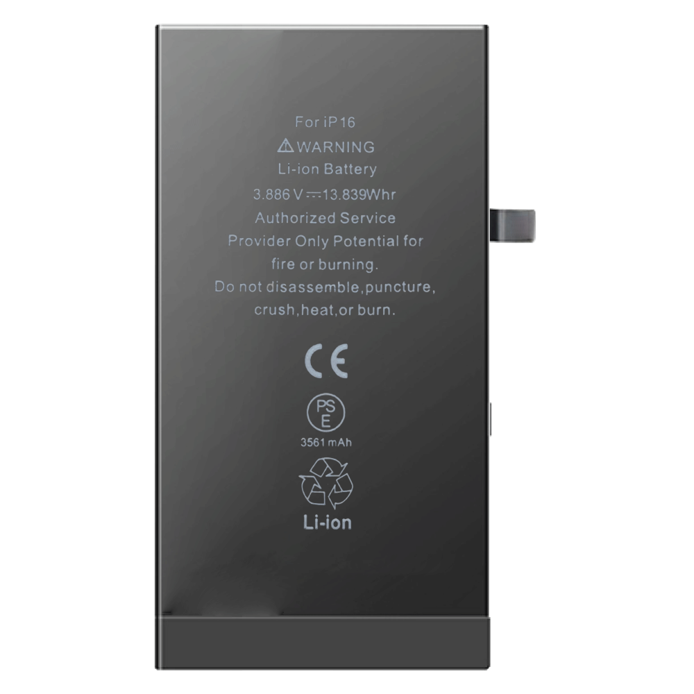 Batterie iPhone 16 3561 mAh compatible - Remplacement facile